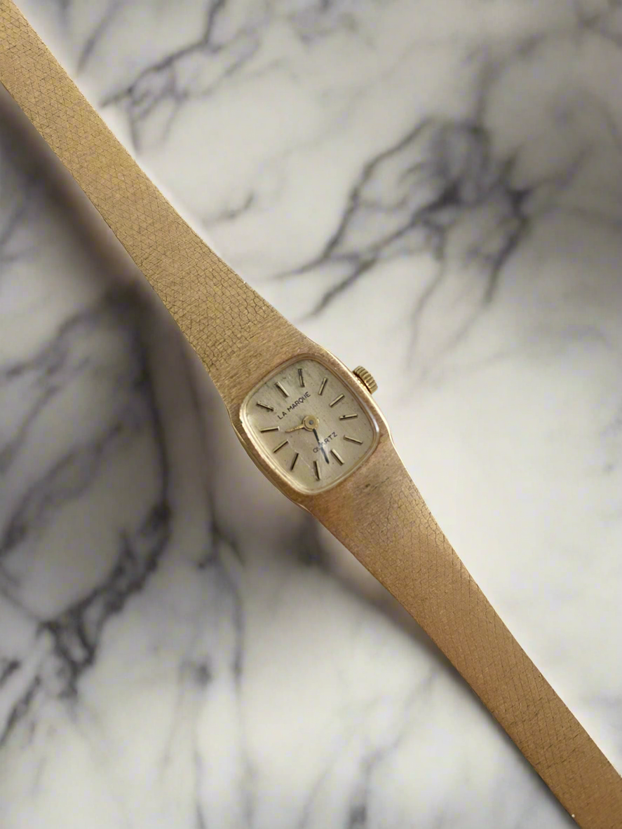 Vintage La Marque Gold tone Watch