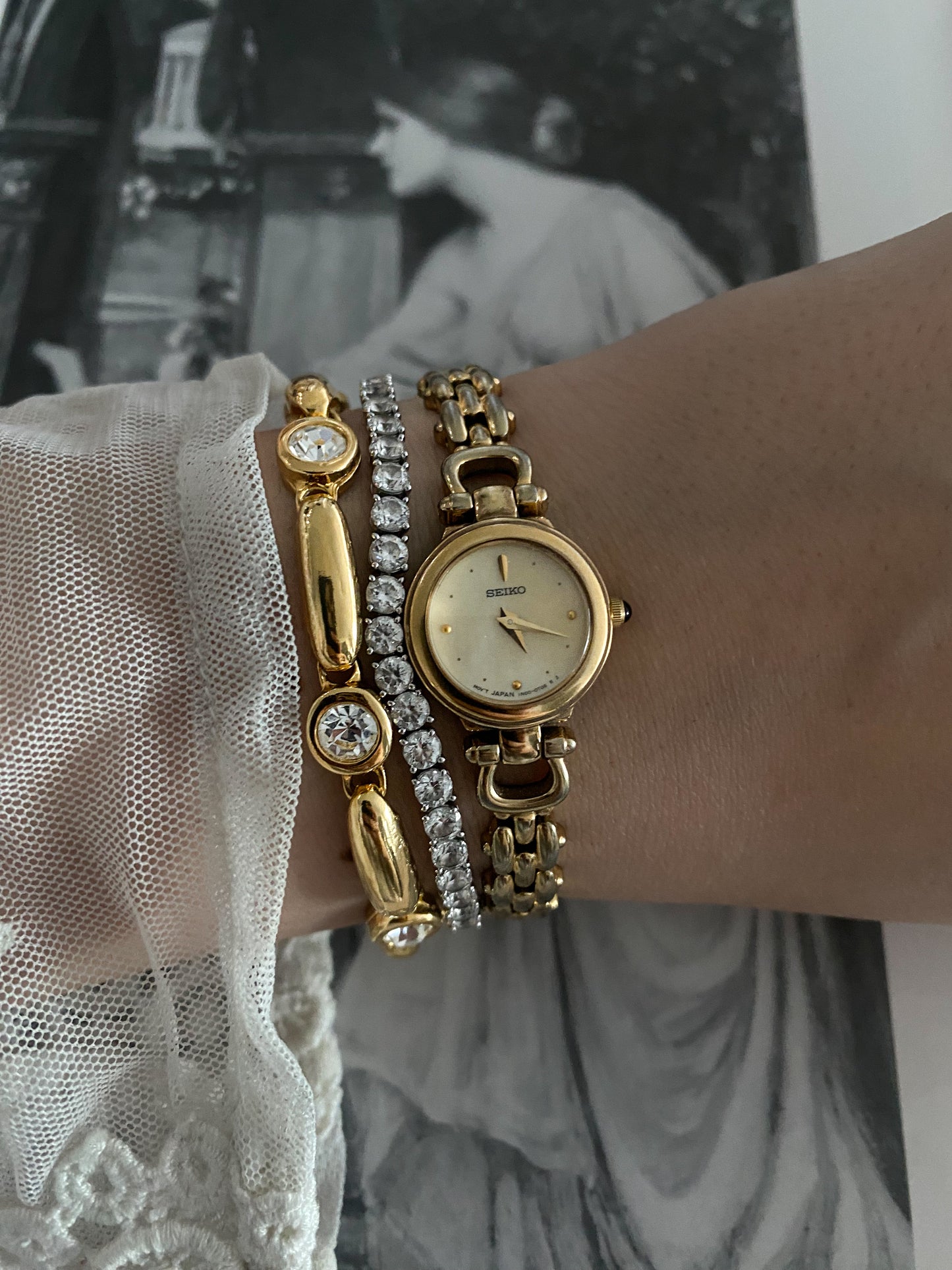Vintage Petite Ladies Seiko Watch from the 1980s