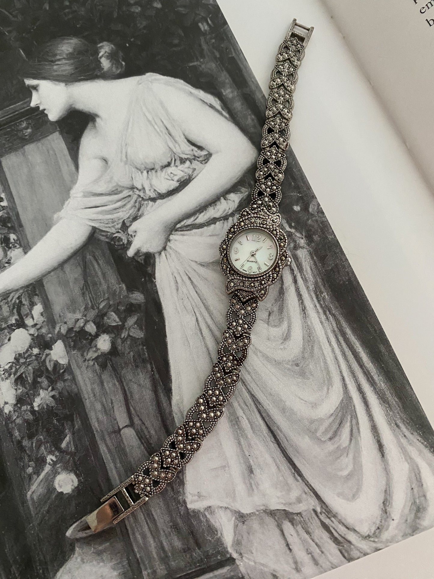 Vintage Marcasite Watch