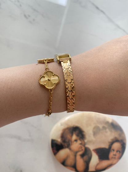 Vintage Gold Plated Dainty Precisa ladies Watch