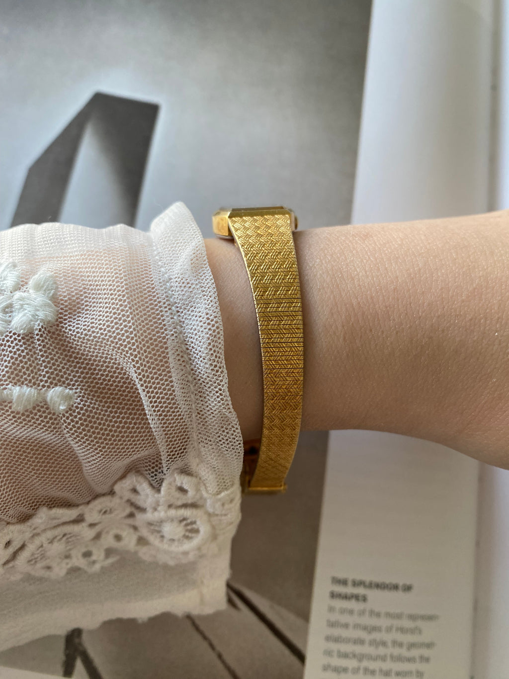 Vintage Gold Tone Orient Watch from the 1980s