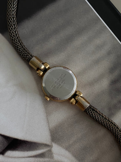 Gorgeous Vintage Emile Martin Gold tone Ladies Watch from the 1990s