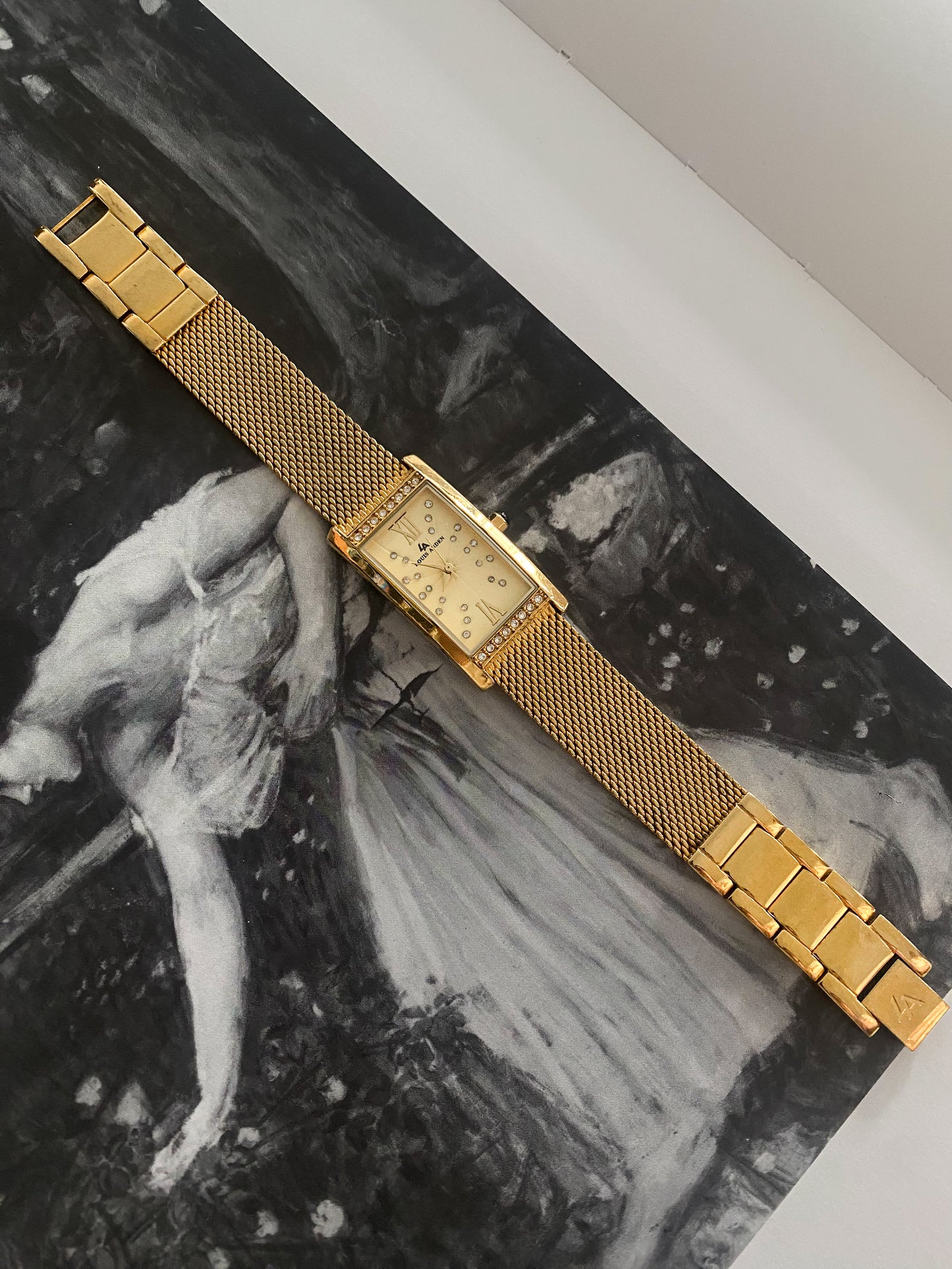 Vintage Gold tone Louis Arden Ladies Watch