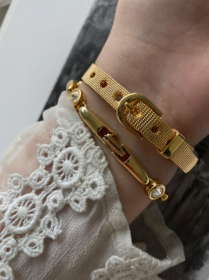 Beautiful Vintage Gold Tone Dainty Forever Watch