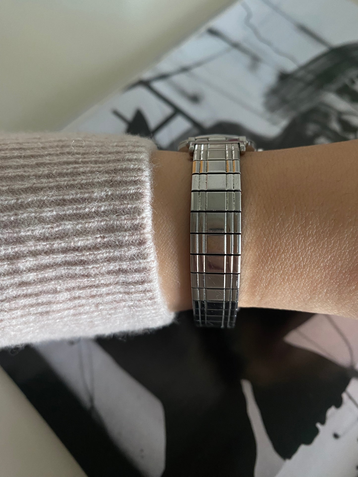 Rare Pierre Laurent Vintage Ladies Watch with Canadian 50-Cent Coin Dial