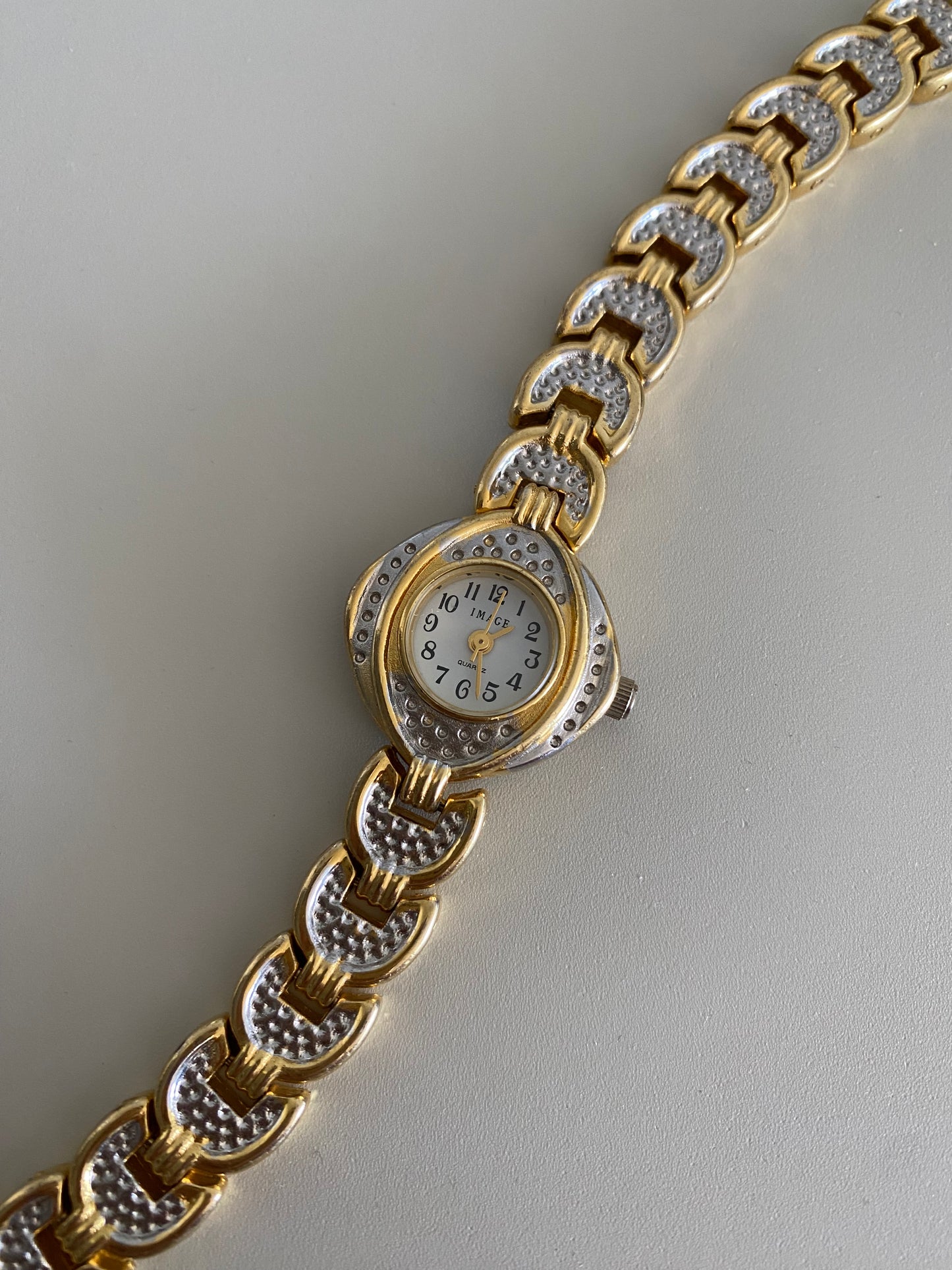 Beautiful vintage Image Two tone Ladies Watch from the 1990s