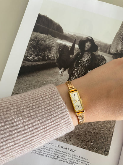 Vintage Gold Plated Dainty Precisa ladies Watch