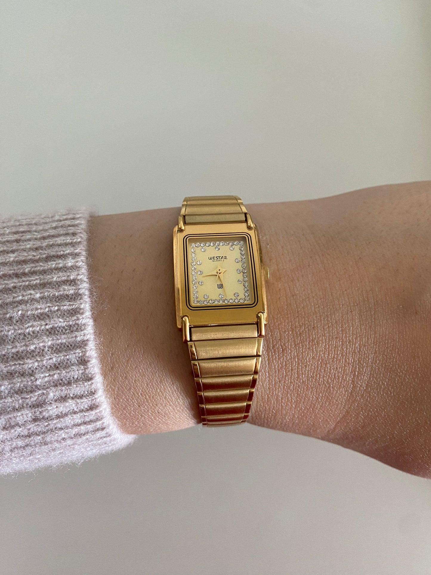 1990s Westar Gold tone Vintage Ladies Watch