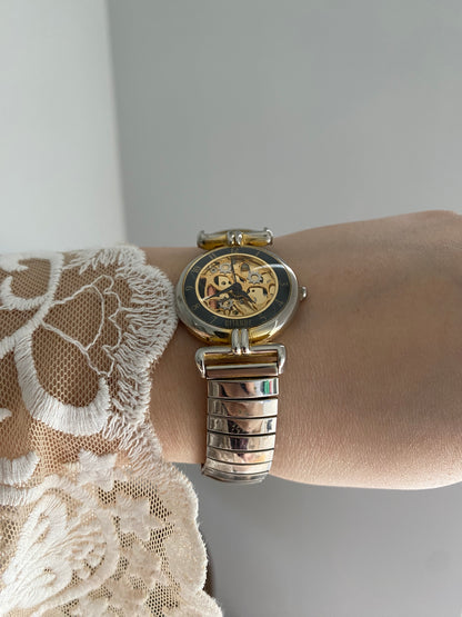 Vintage Skeletonized Gitano Ladies Watch