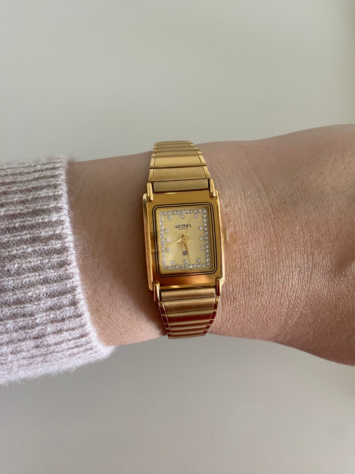 1990s Westar Gold tone Vintage Ladies Watch