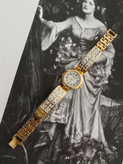 Beautiful St. Marin Vintage Gold Ladies Watch