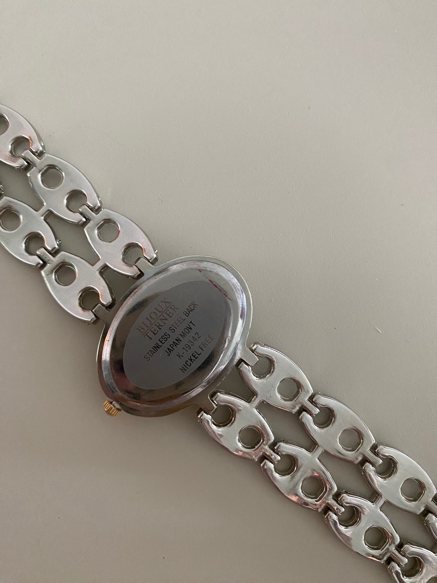 Vintage Oval Bijoux Terner Ladies Watch from the early 2000s