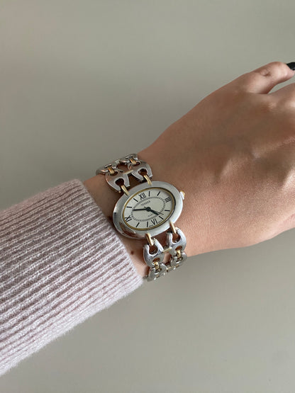 Vintage Oval Bijoux Terner Ladies Watch from the early 2000s