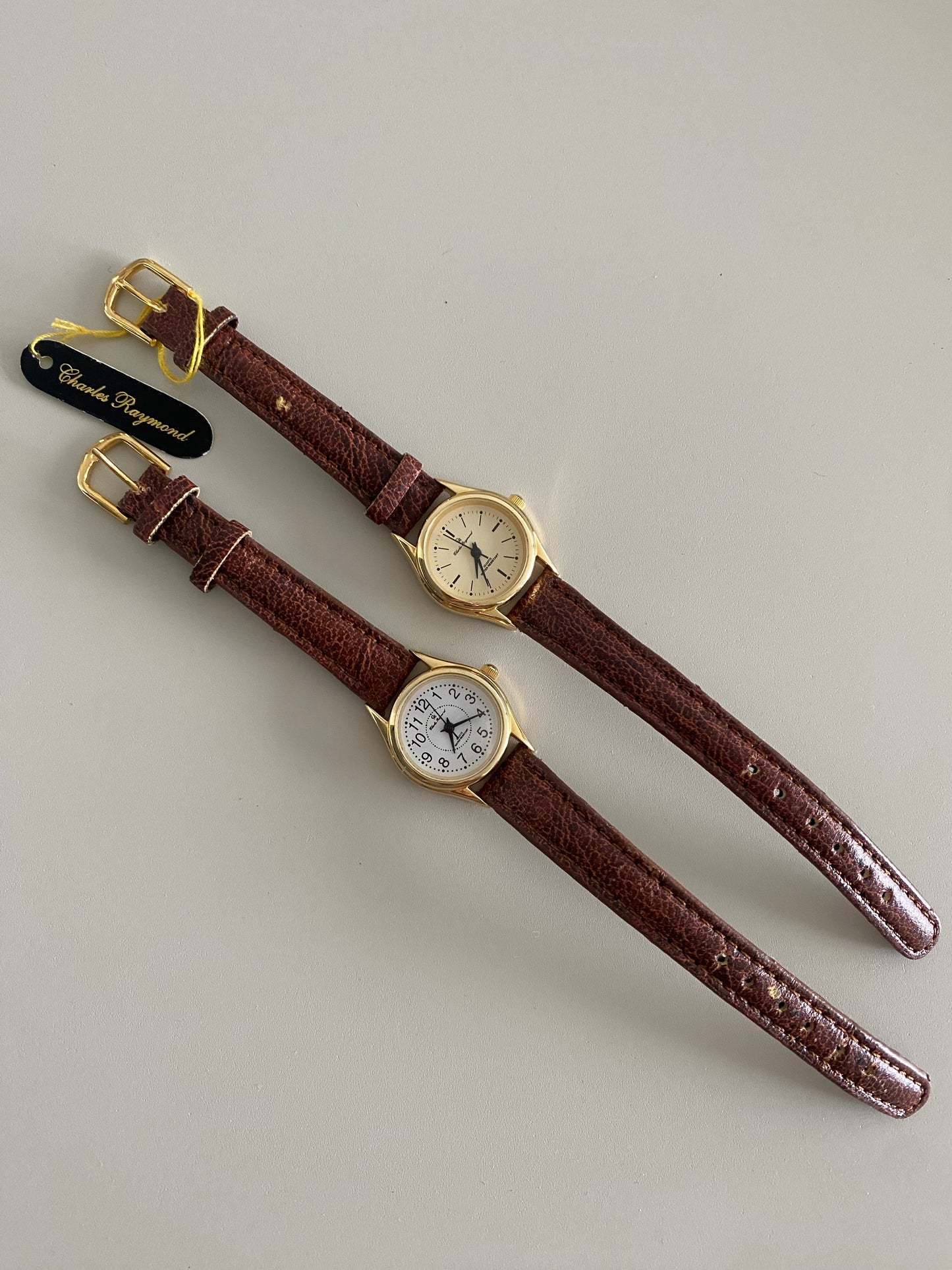 Bundle of 2 vintage Charles Raymond ladies watches