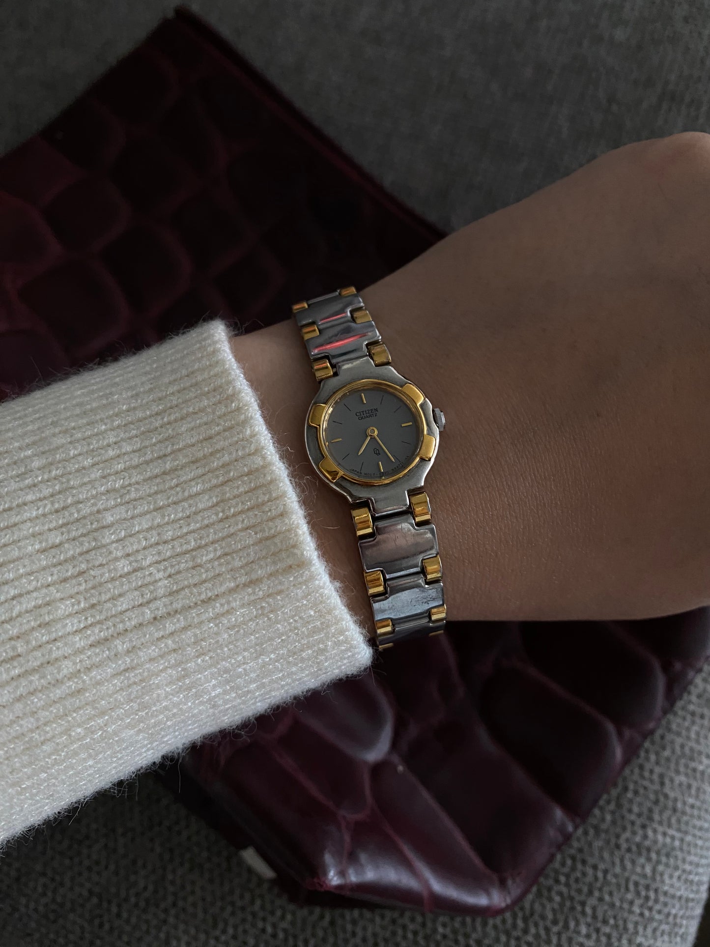 Vinatge 1990s Two-Tone Citizen Ladies Watch