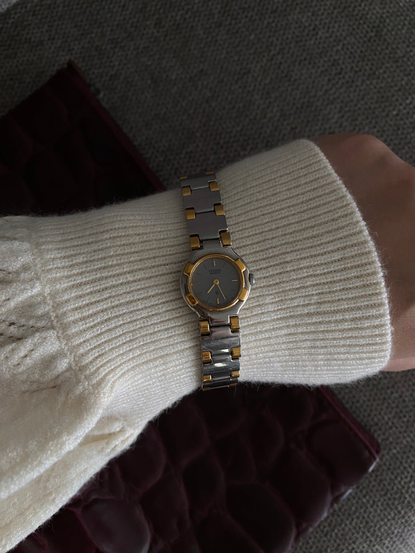 Vinatge 1990s Two-Tone Citizen Ladies Watch